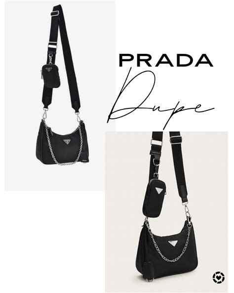 prada milano bag dupe|prada nylon crossbody bag dupe.